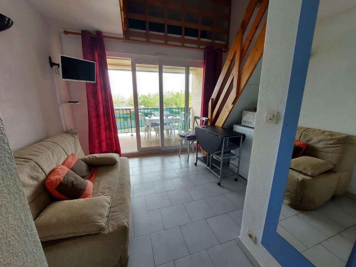 Studio Cabine Mezzanine, 6 Pers, Terrasse Sud, Pres Quai, Parking Prive - Fr-1-326-755 Marseillan  Exterior foto